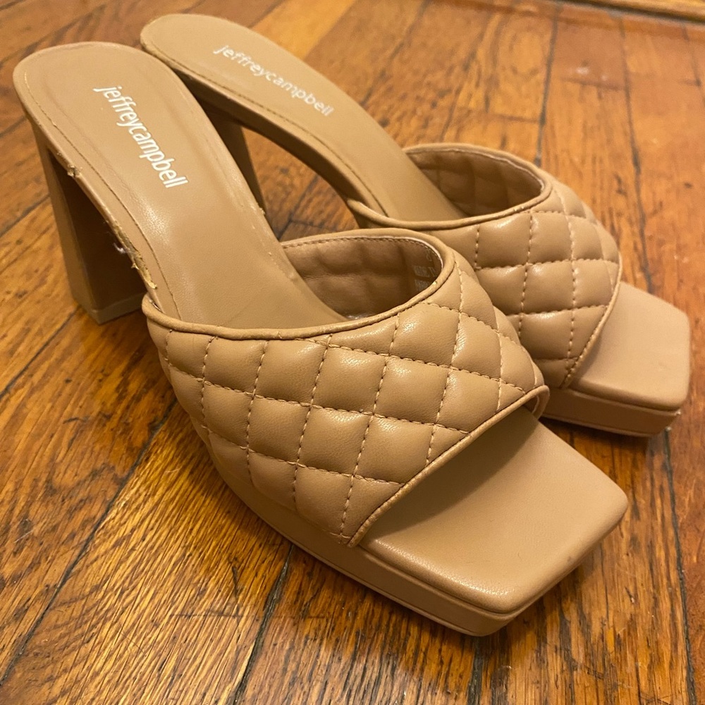 Jeffrey campbell chunky heels, size 8